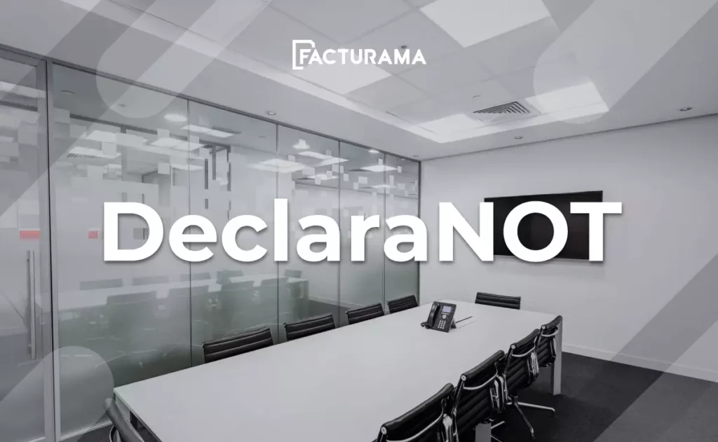 ¿Qué es la DeclaraNOT?