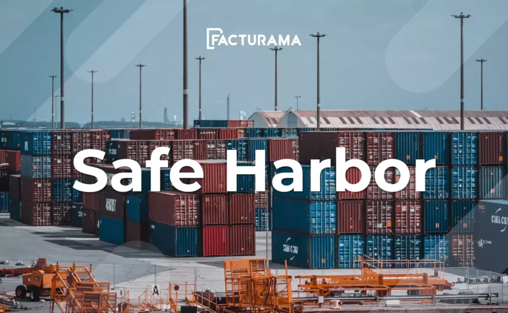 ¿Qué es el aviso de Safe Harbor?