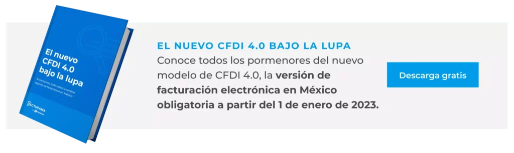 Ebook CFDI 4.0 - facturación 4.0
