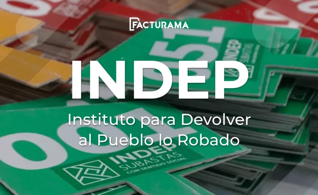 ¿Cómo funciona el INDEP o Instituto para Devolver al Pueblo lo Robado?